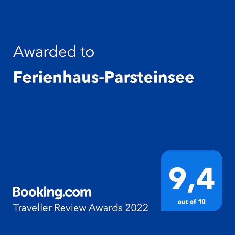 Ferienhaus-Parsteinsee Herzsprung Exterior foto